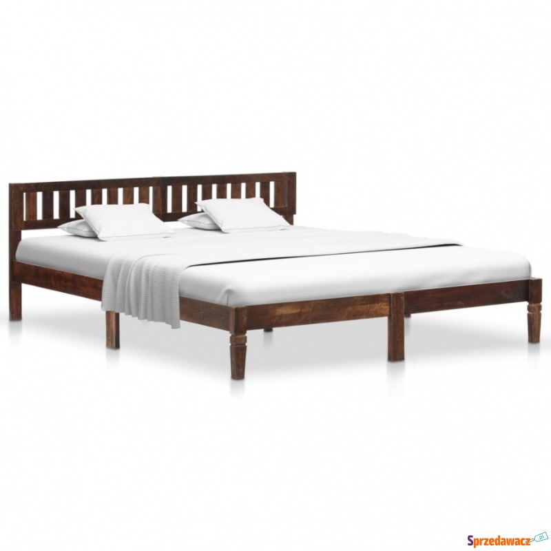 Rama łóżka z litego drewna mango, 180 cm - Łóżka - Jawor