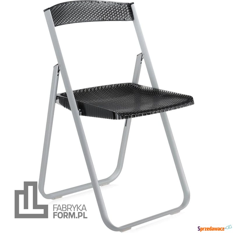 Krzesło Honeycomb przezroczyste szare - Fotele, sofy ogrodowe - Skierniewice