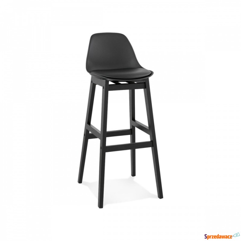 Krzesło barowe Kokoon Design Tureli czarne - Taborety, stołki, hokery - Głogów