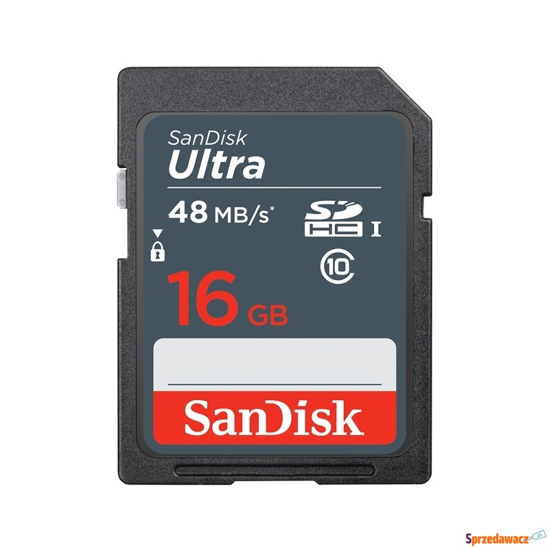 SanDisk Secure Digital (SDHC) 16GB Ultra 48 MB/s... - Karty pamięci, czytniki,... - Tczew