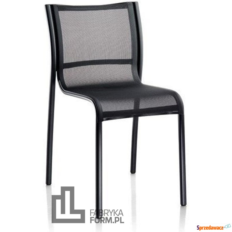 Krzesło Paso Doble czarne rama lakierowana - Sofy, fotele, komplety... - Rumia