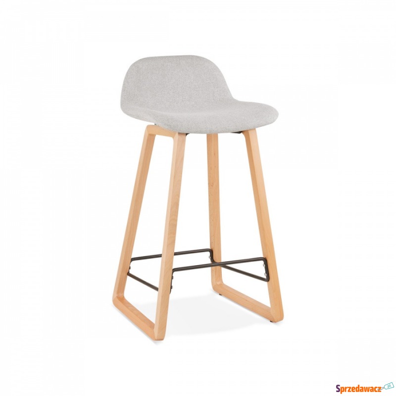 Krzesło barowe Kokoon Design Trapu Mini jasnoszare - Taborety, stołki, hokery - Krzeszów