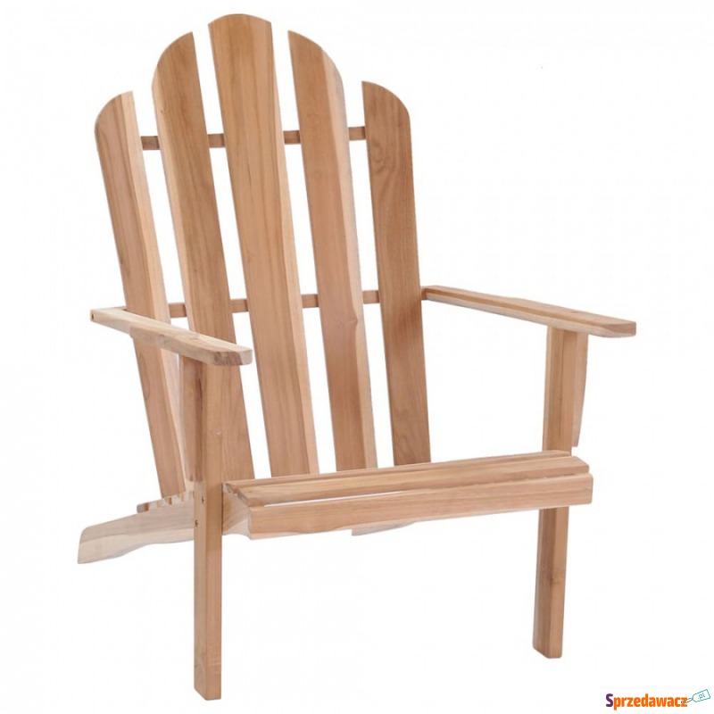 Krzesło tekowe Adirondack - Krzesła ogrodowe - Wyszków