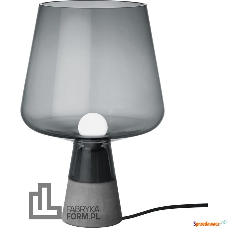 Lampa Leimu szara 30 x 20 cm - Lampy stołowe - Białogard
