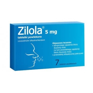 Zilola 5mg x 7 tabletek