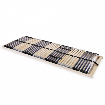 Stelaż do łóżka z 42 listwami, drewno FC, 7 stref, 80x200 cm
