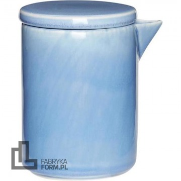 Mlecznik Hübsch niebieski ceramiczny