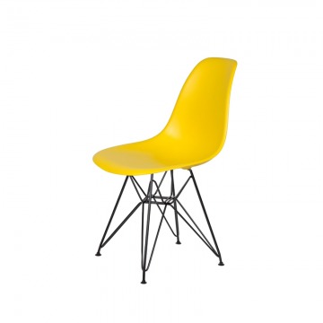 Krzesło DSR King Home żółty słoneczny