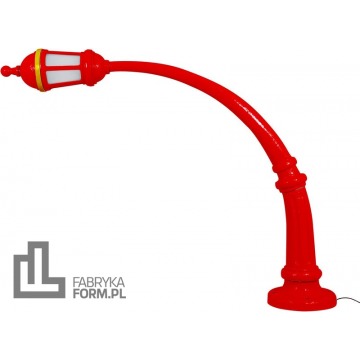 Lampa podłogowa Street Lamp zewnętrzna czerwona
