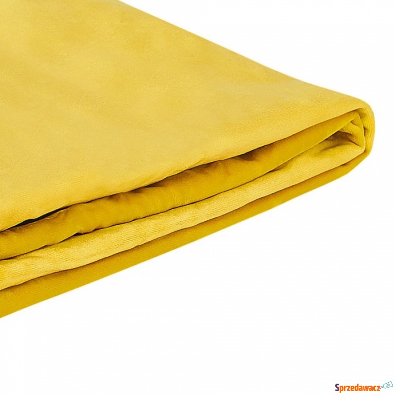 Wymienne obicie do łóżka 180 x 200 cm żółte FITOU - Pozostałe meble sypialniane - Siemianowice Śląskie