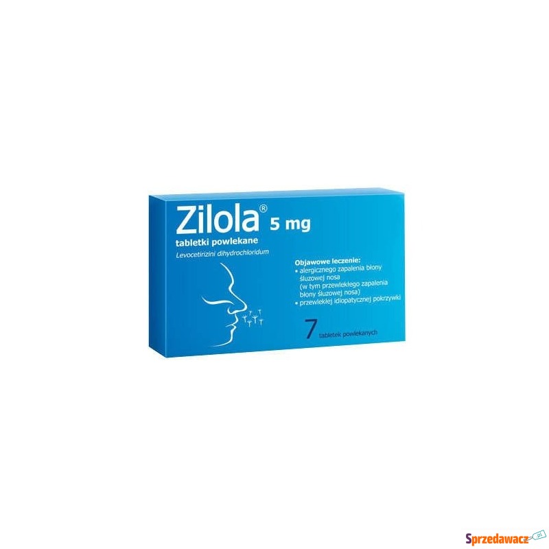 Zilola 5mg x 7 tabletek - Leki bez recepty - Jaworzno