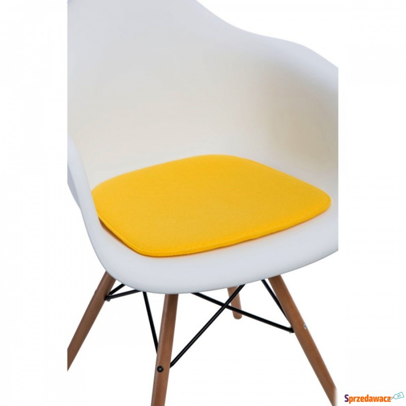 Poduszka na krzesło Arm Chair żółta - Poduszki - Łapy