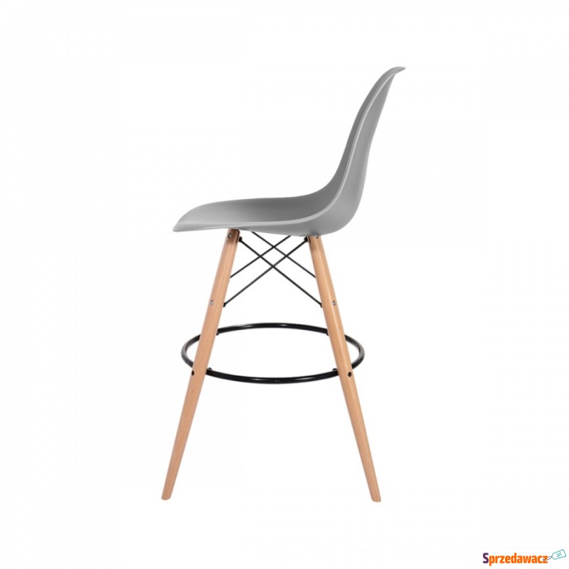Krzesło barowe 46x57x104cm King Home DSW Wood... - Taborety, stołki, hokery - Mińsk Mazowiecki
