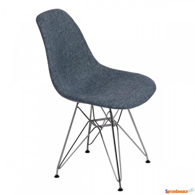 Krzesło P016 DSR Duo D2 niebiesko-szare - Krzesła do salonu i jadalni - Żory