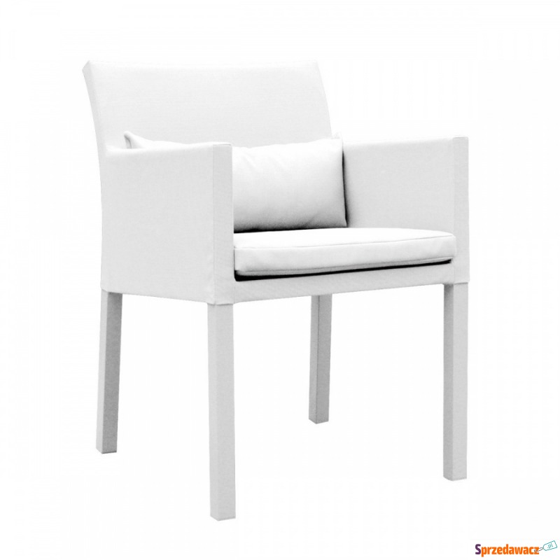 Fotel obiadowy 54x62x83 cm Miloo Home Lisbon biały - Sofy, fotele, komplety... - Pruszków