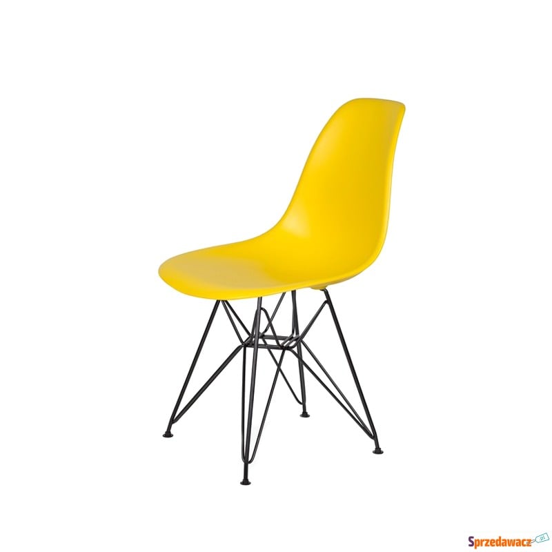 Krzesło DSR King Home żółty słoneczny - Krzesła do salonu i jadalni - Ostrów Wielkopolski