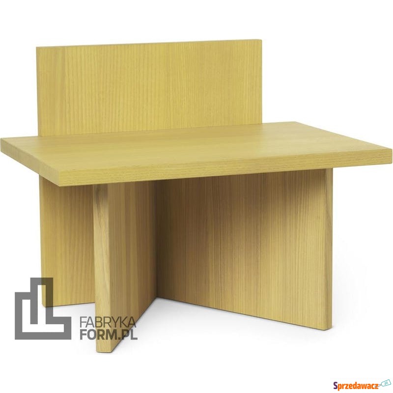 Stolik Oblique żółty - Stoły, stoliki, ławy - Myślachowice