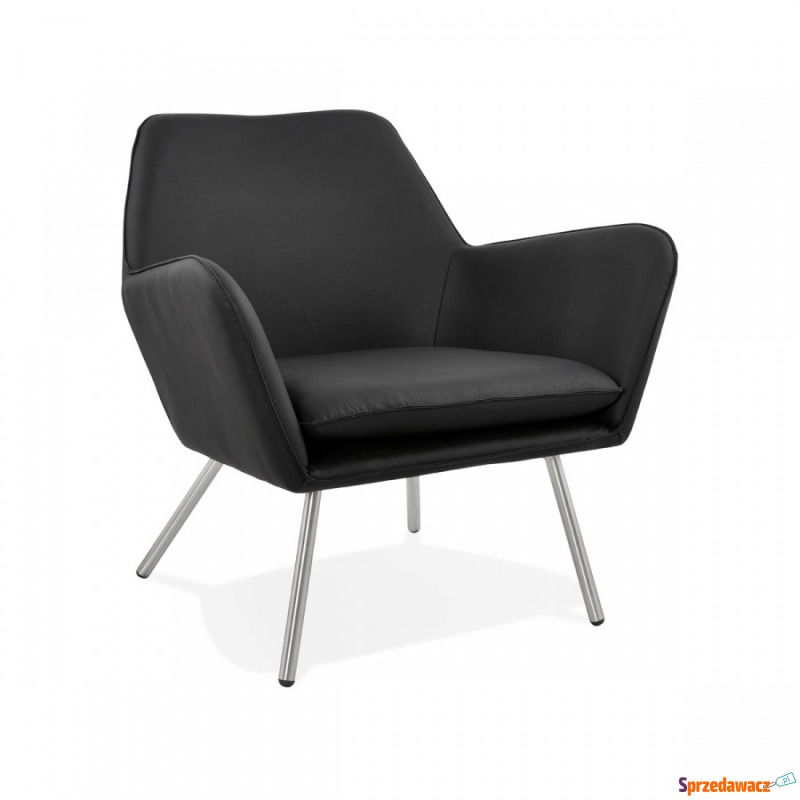 Fotel Kokoon Design Luft czarny - Sofy, fotele, komplety... - Piła