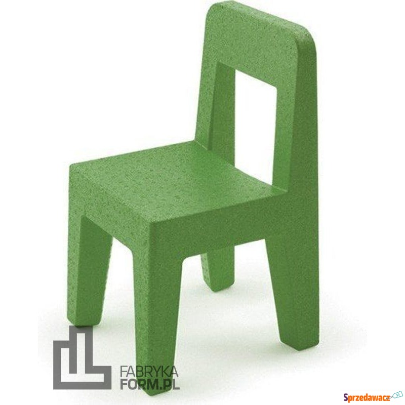 Krzesełko Seggiolina Pop zielone - Meble dla dzieci - Bługowo