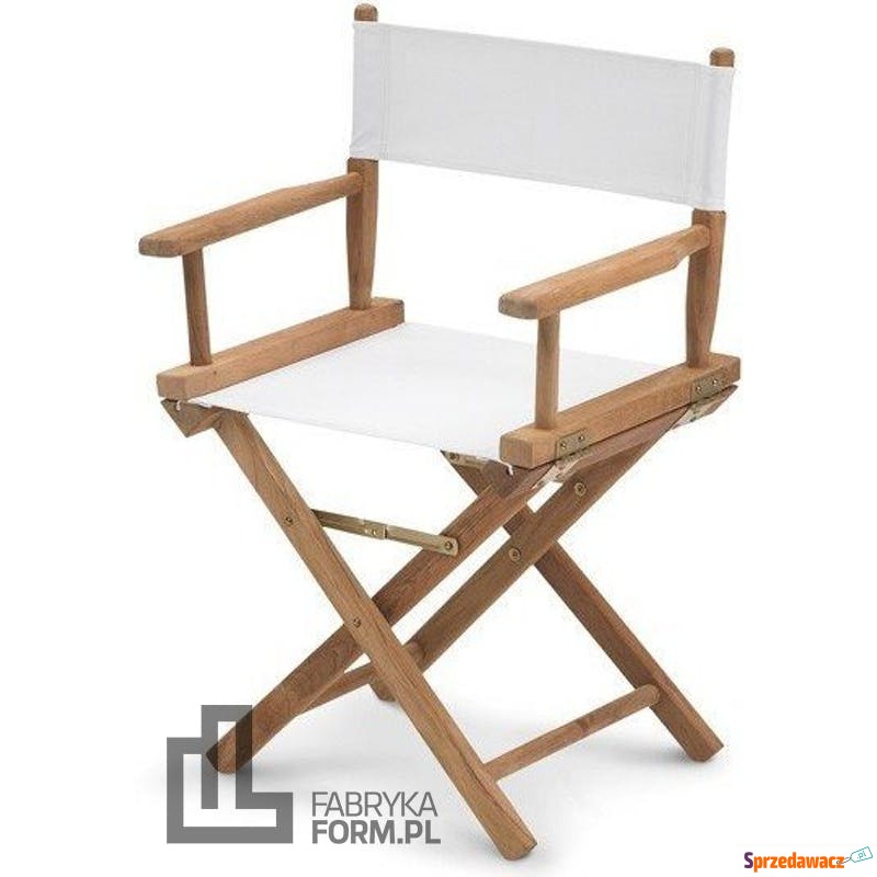 Krzesło Director's Chair materiał sztuczny - Sofy, fotele, komplety... - Toruń