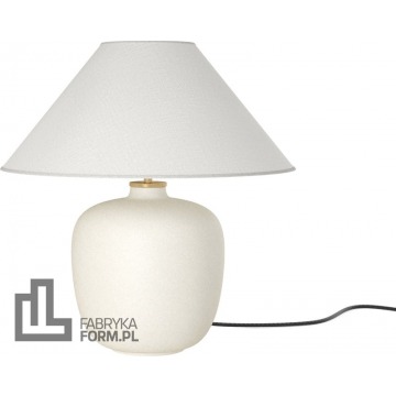 Lampa stołowa Torso 36,5 cm biała