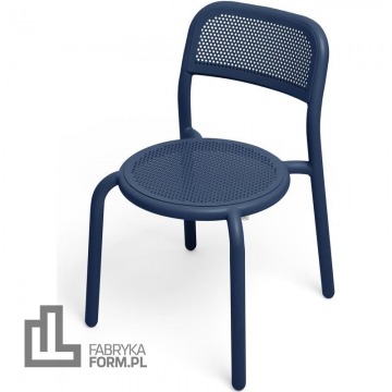 Krzesło ogrodowe Toni niebieskie