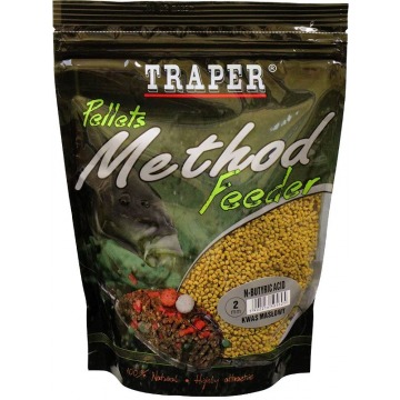 pellet traper method feeder 2mm 500g kwas masłowy 04379