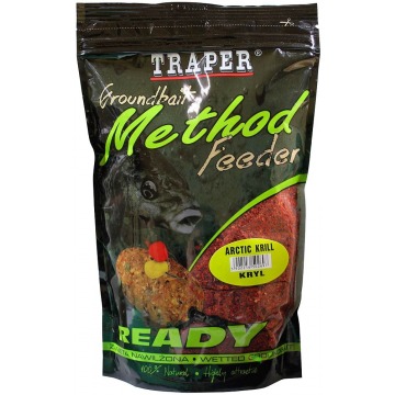 zanęta traper method feeder ready 750g kryl 00186