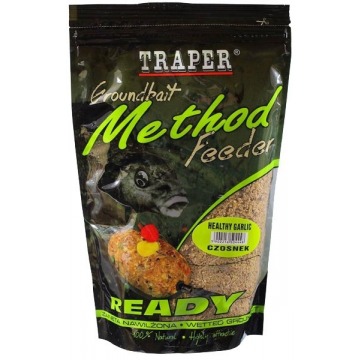 zanęta traper method feeder ready 750g czosnek 00193