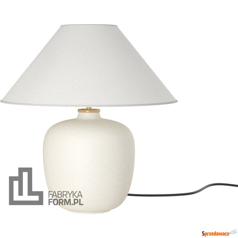 Lampa stołowa Torso 36,5 cm biała - Lampy stołowe - Mielec
