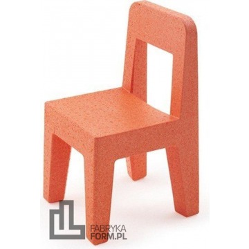 Krzesełko Seggiolina Pop pomarańczowe