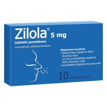 Zilola 5mg x 10 tabletek