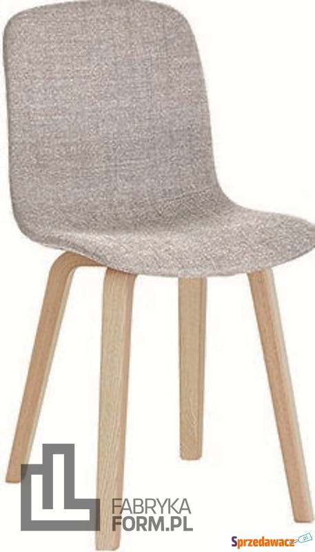 Krzesło Substance tapicerowane jesion jasnoróżowe - Sofy, fotele, komplety... - Ełk