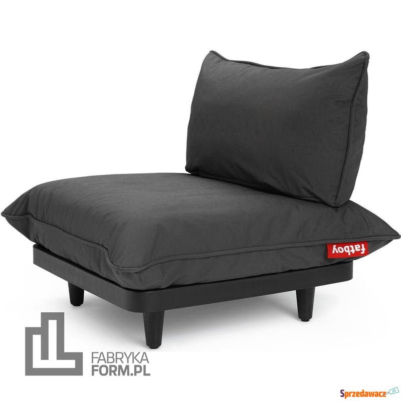 Fotel Paletti w kolorze węgla - Fotele, sofy ogrodowe - Bełchatów