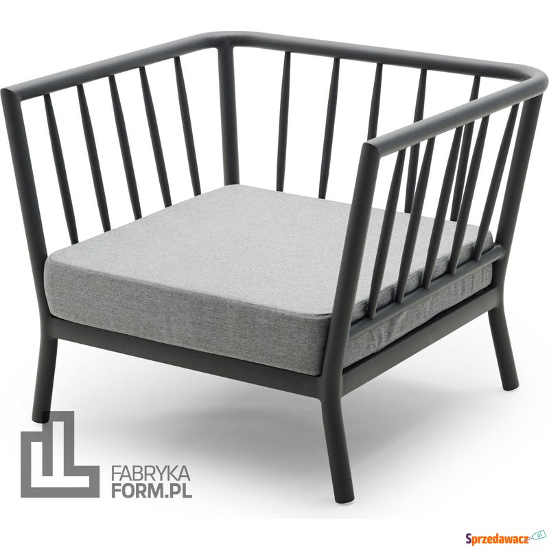 Krzesło Tradition Lounge szare - Fotele, sofy ogrodowe - Żukowo
