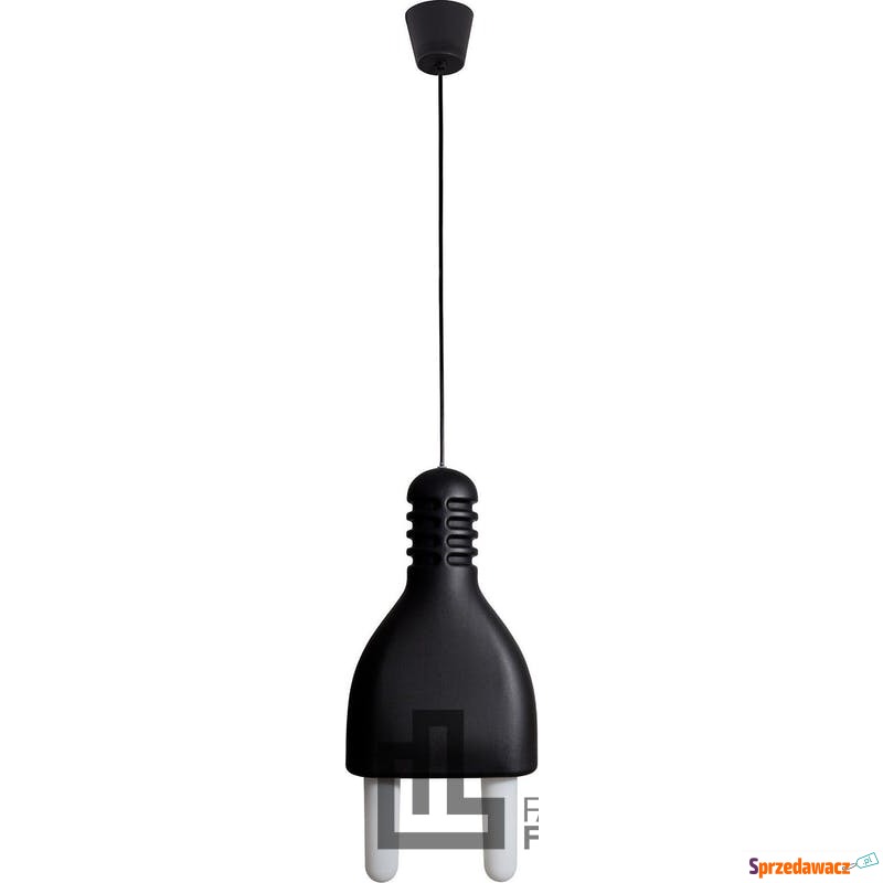 Lampa Plug czarna - Lampy wiszące, żyrandole - Knurów
