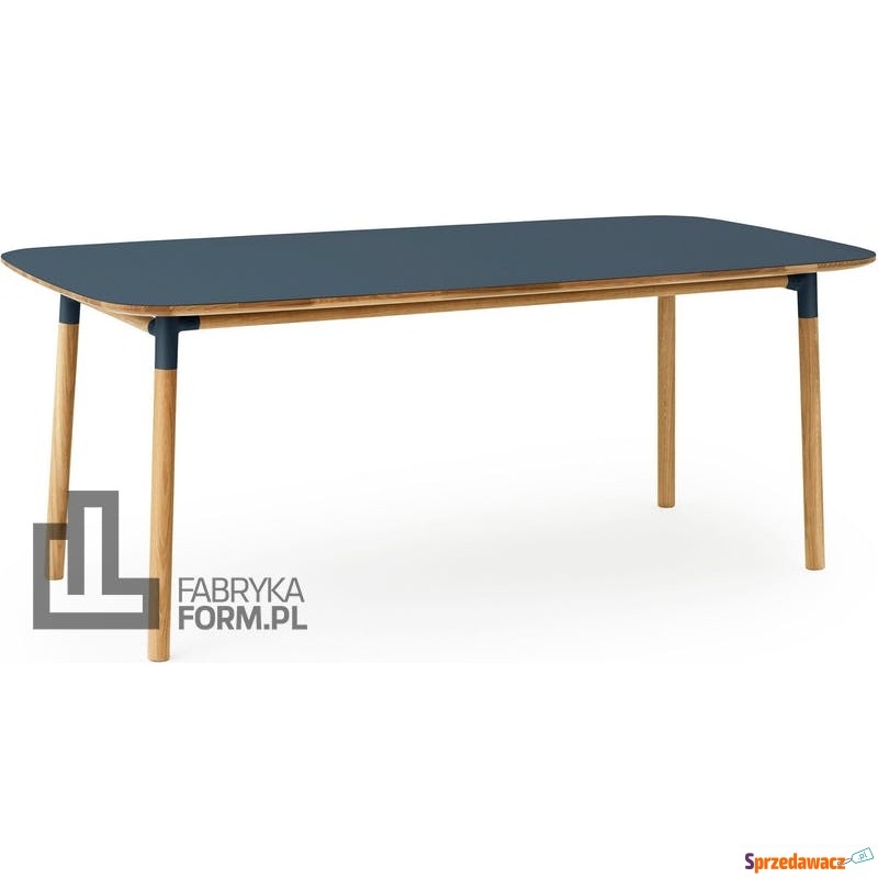 Stół Form 95x200 cm niebieski - Stoły kuchenne - Ostrołęka
