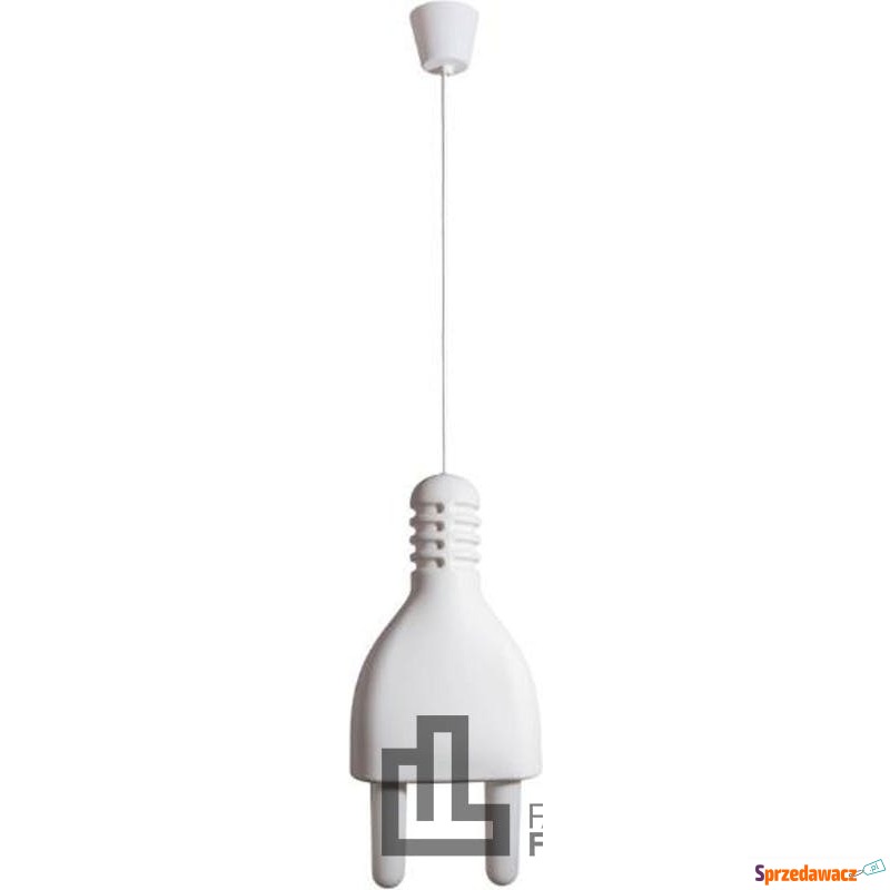 Lampa Plug biała - Lampy wiszące, żyrandole - Kwidzyn