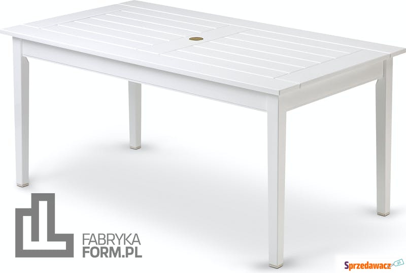 Stół Drachmann biały 156 cm - Stoły, ławy, stoliki - Grudziądz