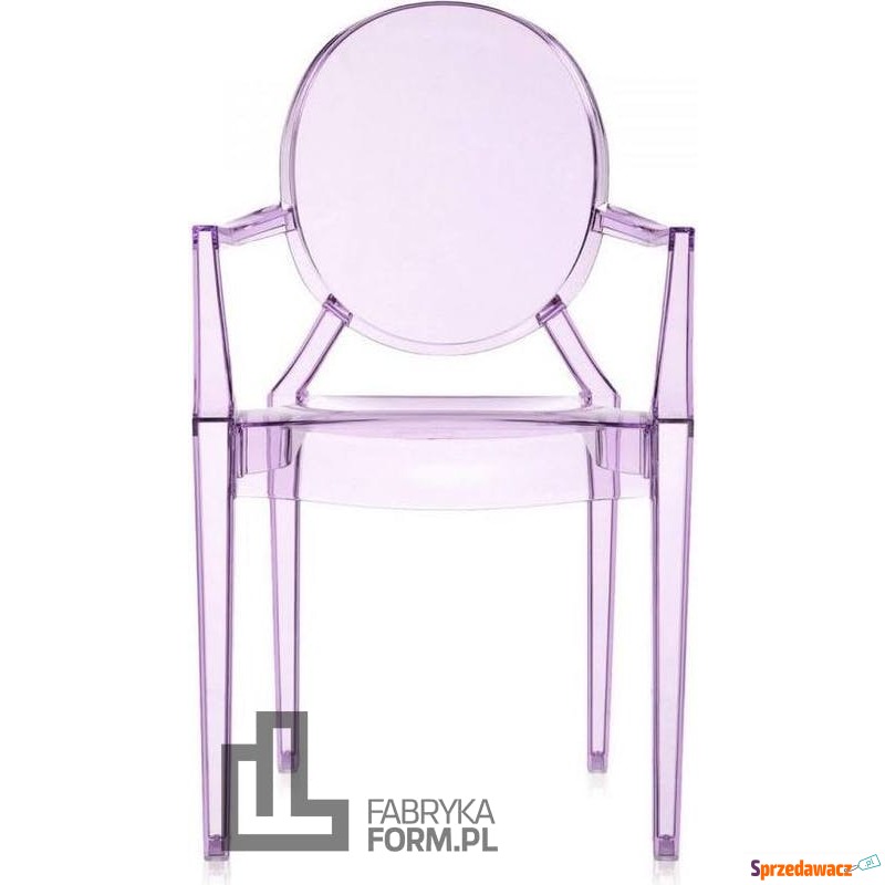 Krzesło Lou Lou Ghost fioletowe - Meble dla dzieci - Pińczów