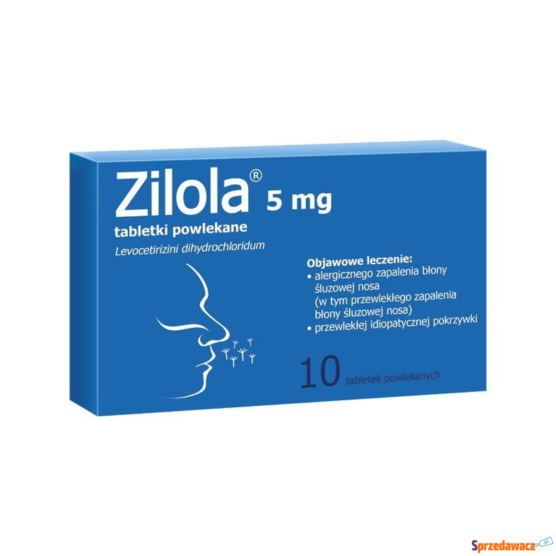 Zilola 5mg x 10 tabletek - Leki bez recepty - Czaplinek
