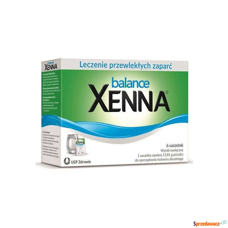 Xenna balance proszek x 6 saszetek - Witaminy i suplementy - Wieluń