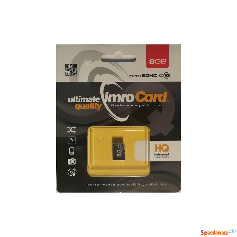 Karta pamięci IMRO 10/8G (8GB; Class 10; Karta... - Karty pamięci, czytniki,... - Będzin