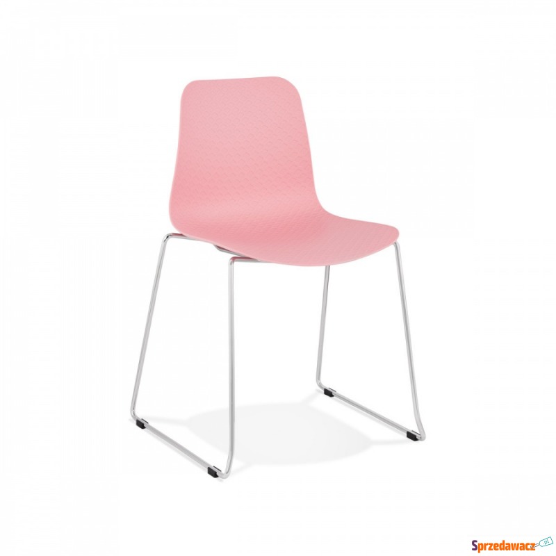 Krzesło Kokoon Design Bee różowe - Krzesła do salonu i jadalni - Namysłów