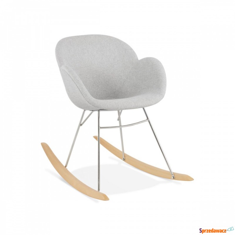 Krzesło bujane Kokoon Design Toggle szare - Sofy, fotele, komplety... - Oława