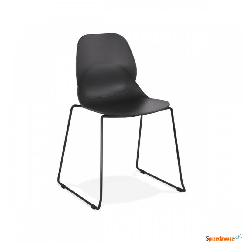 Krzesło Kokoon Design Claudi czarne - Krzesła do salonu i jadalni - Płock