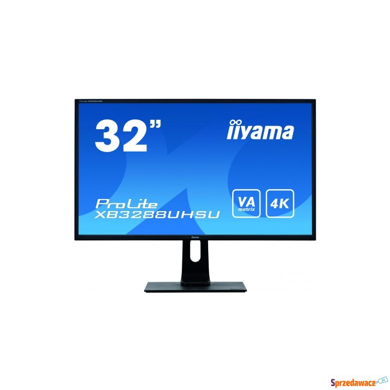 MONITOR IIYAMA LED 31,5" XB3288UHSU-B1 - Monitory LCD i LED - Kraków