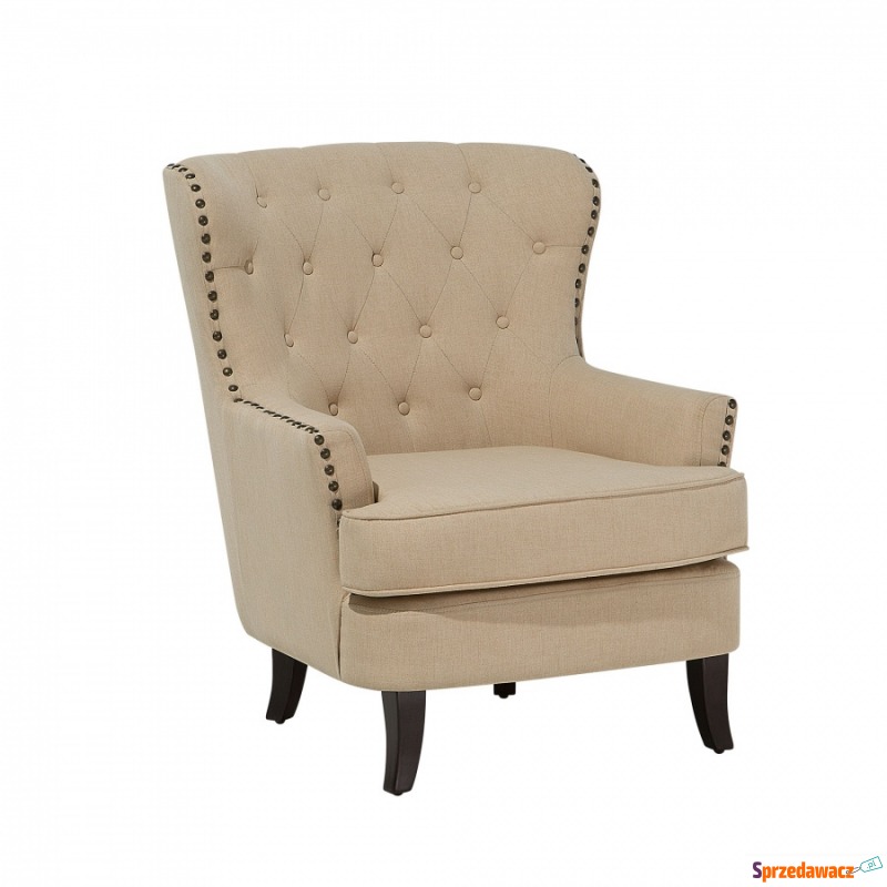 Fotel tapicerowany beżowy Dioguardi II BLmeble - Krzesła biurowe - Runowo