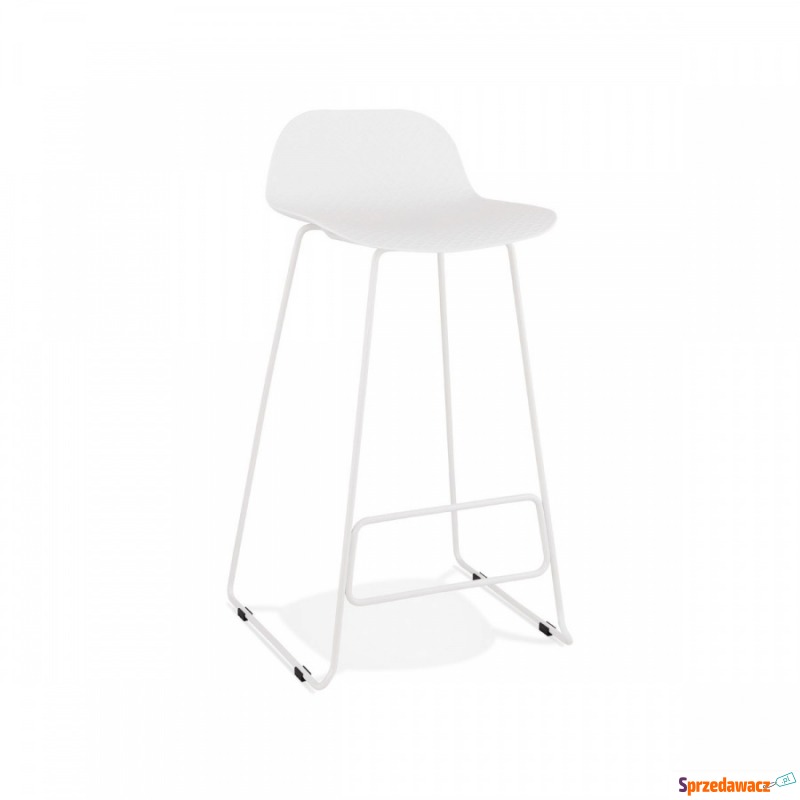 Krzesło barowe Kokoon Design Slade białe - Taborety, stołki, hokery - Zieleniewo