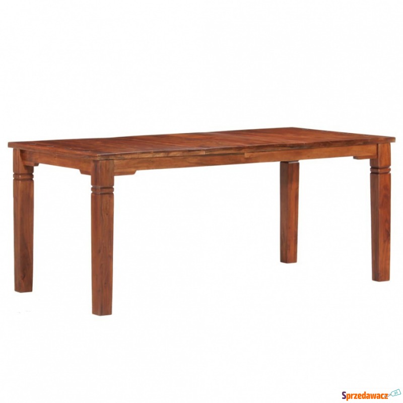 Stół jadalniany, 180x90x76 cm, lite drewno akacjowe - Stoły kuchenne - Suwałki